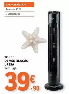 E.Leclerc Ufesa - torre de ventilacao promoção