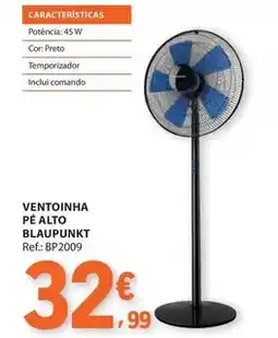E.Leclerc Ventoinha pe alto blaupunkt promoção