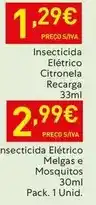 Recheio Insecticida elétrico citronela recarga promoção