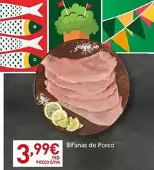 Recheio Bifanas de porco promoção