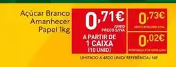 Recheio A+ - açúcar branco amanhecer papel promoção