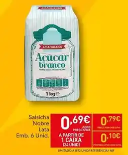 Recheio Amanhecer - salsicha nobre promoção