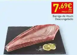 Recheio Barriga de atum descongelado promoção