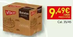 Recheio Vitacress - vinagre batatatas promoção