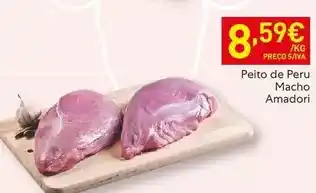 Recheio Amadori - peito de peru promoção