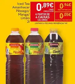 Recheio Amanhecer - iced tea pêssego/manga/limão promoção