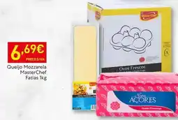 Recheio Masterchef - queijo mozzarela promoção