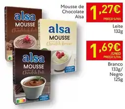 Recheio Alsa - mousse de chocolate promoção