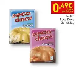 Recheio Gama - pudim doce promoção