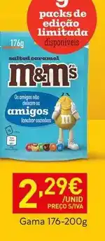 Recheio M&m's - gama 176-200g promoção