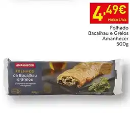 Recheio Amanhecer - folhado de bacalhau e grelos promoção