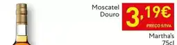 Recheio Martha's - moscatel douro promoção