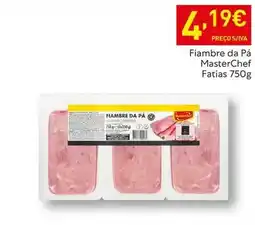 Recheio Masterchef - fiambre da pá masterchef promoção