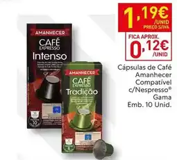Recheio Amanhecer - capsulas de cafe compativel c/nespresso promoção