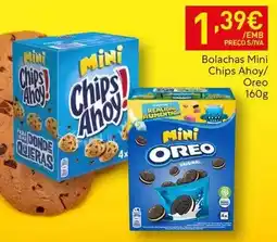 Recheio Oreo - bolachas mini chips ahoy promoção