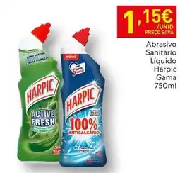 Recheio Harpic - abrasivo sanitário liquido garna promoção