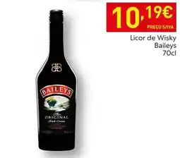 Recheio Baileys - licor de wsky promoção