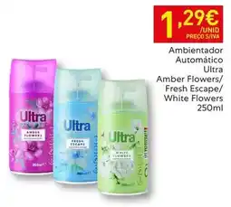 Recheio Ambientador automático ultra amber flowers/ fresh escape/ white flowers promoção
