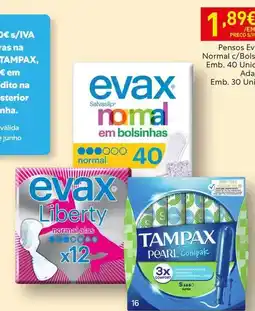Recheio Evax - em bolsinha promoção