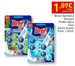 Recheio Bref - bloco sanitario sonosol poder ativo duo promoção