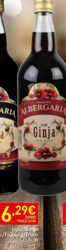 Recheio Albergaria - ginja promoção