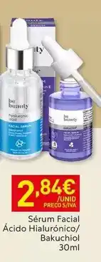 Recheio Be beauty - sérum facial ácido hialuronico/ bakuchiol promoção