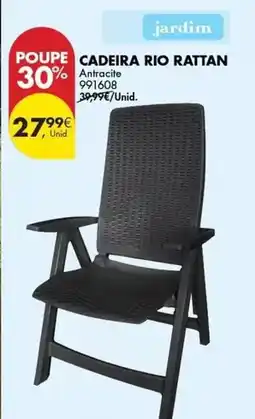 Pingo Doce Jardim verde - cadeira rio rattan promoção