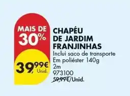 Pingo Doce Chapéu de jardim promoção