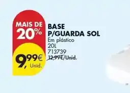 Pingo Doce Sol - base p/guarda promoção