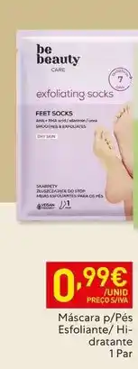 Recheio Cars - mascara p/pés esfoliante/hi-dratante 1 par promoção