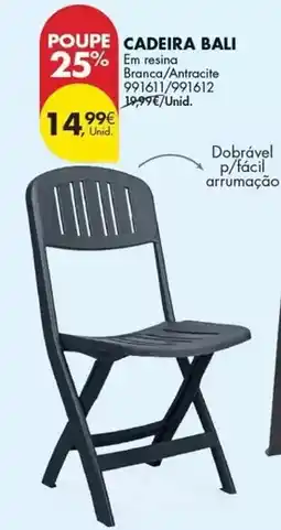 Pingo Doce Cadeira bali promoção