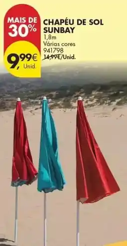 Pingo Doce Sol - chapéu de sunbay promoção