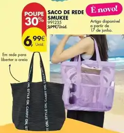 Pingo Doce Smukee - saco de rede promoção