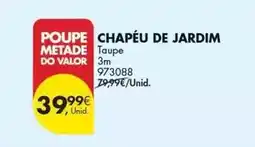 Pingo Doce Valor - chapéu de jardim promoção