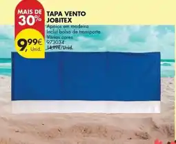 Pingo Doce Madeira - tapa vento promoção