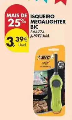 Pingo Doce Bic - isqueiro megalighter promoção
