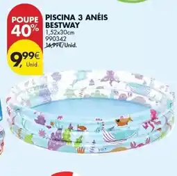 Pingo Doce Bestway - piscina 3 anéis promoção