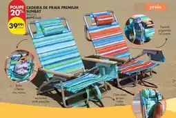 Pingo Doce Premium - cadeira de praia sunbay promoção