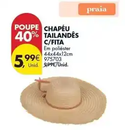 Pingo Doce Chapeu c/fita promoção