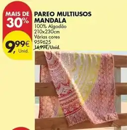 Pingo Doce Pareo multiusos mandala promoção