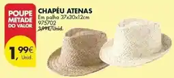 Pingo Doce Valor - chapéu atenas promoção