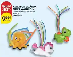 Pingo Doce Aspersor de água super water fun promoção