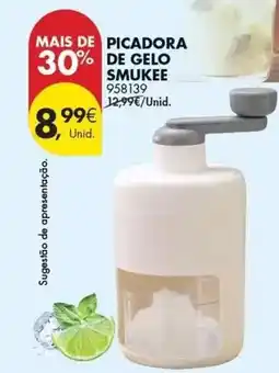 Pingo Doce Smukee - picadora de gelo promoção