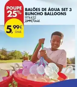Pingo Doce Balões de água set 3 buncho balloons promoção