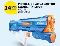Pingo Doce Pistola de água motor soaker x shot promoção