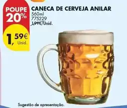 Pingo Doce Anilar - caneca de cerveja promoção