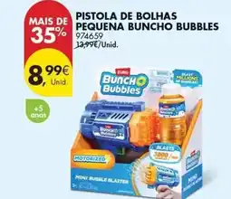 Pingo Doce Zuru - pistola de bolhas pequena buncho promoção
