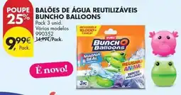 Pingo Doce Zuru - balões de água reutilizáveis promoção