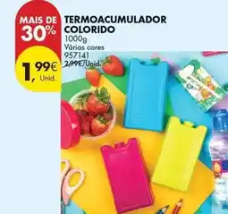 Pingo Doce Termoacumulador colorido promoção