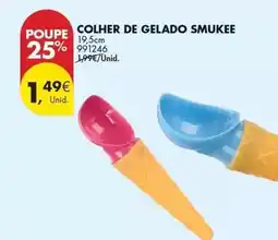 Pingo Doce Smukee - colher de gelado promoção